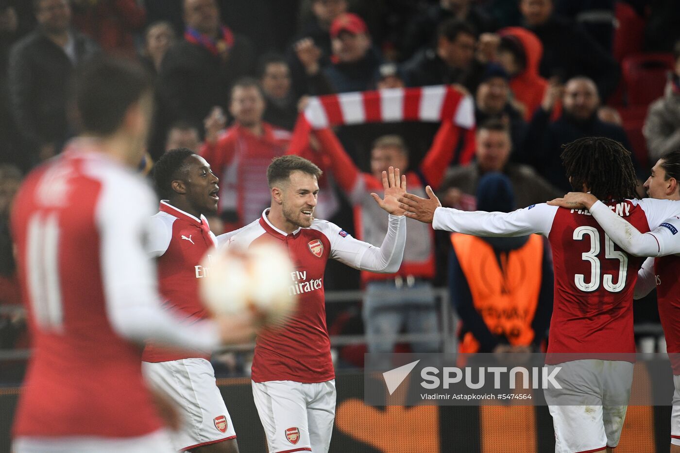 Football. Europa League. CSKA vs. Arsenal