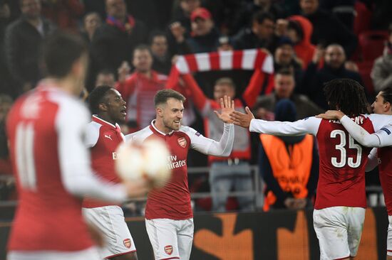 Football. Europa League. CSKA vs. Arsenal