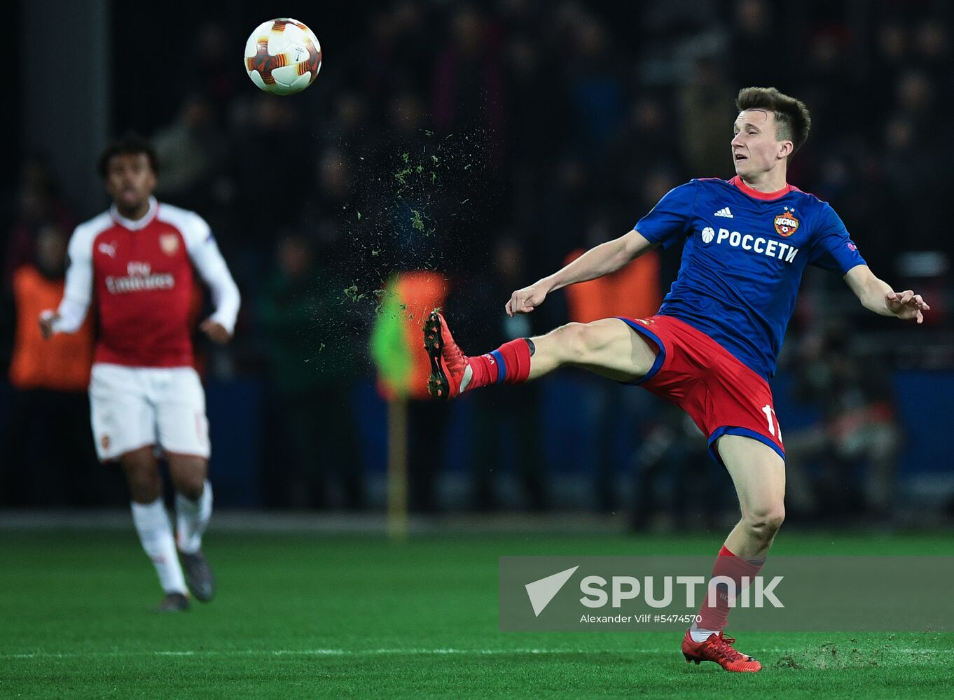 Football. Europa League. CSKA vs. Arsenal