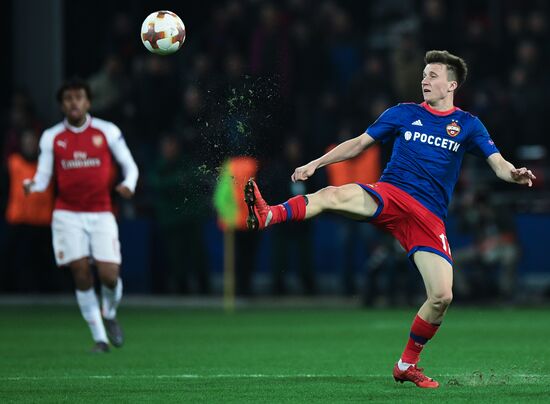 Football. Europa League. CSKA vs. Arsenal
