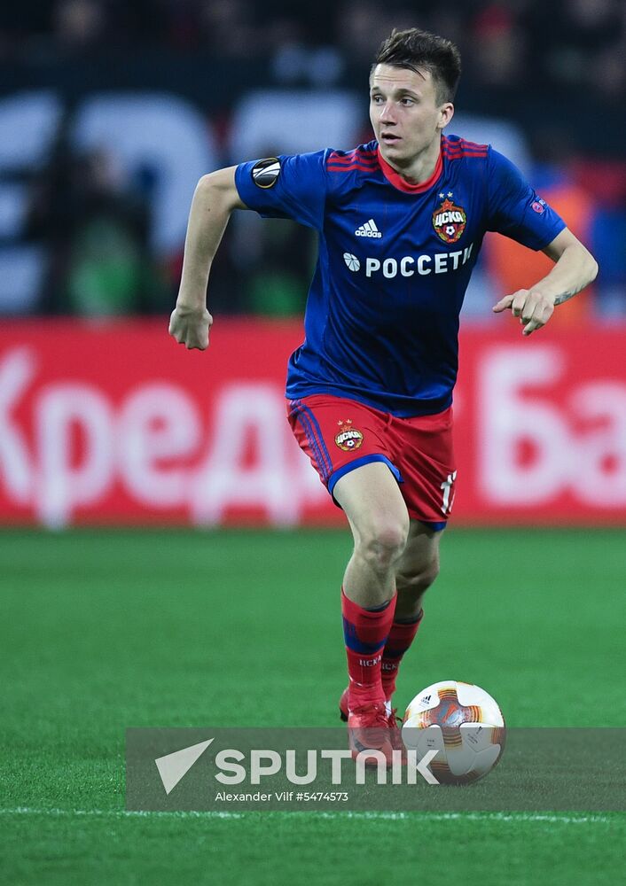 Football. Europa League. CSKA vs. Arsenal