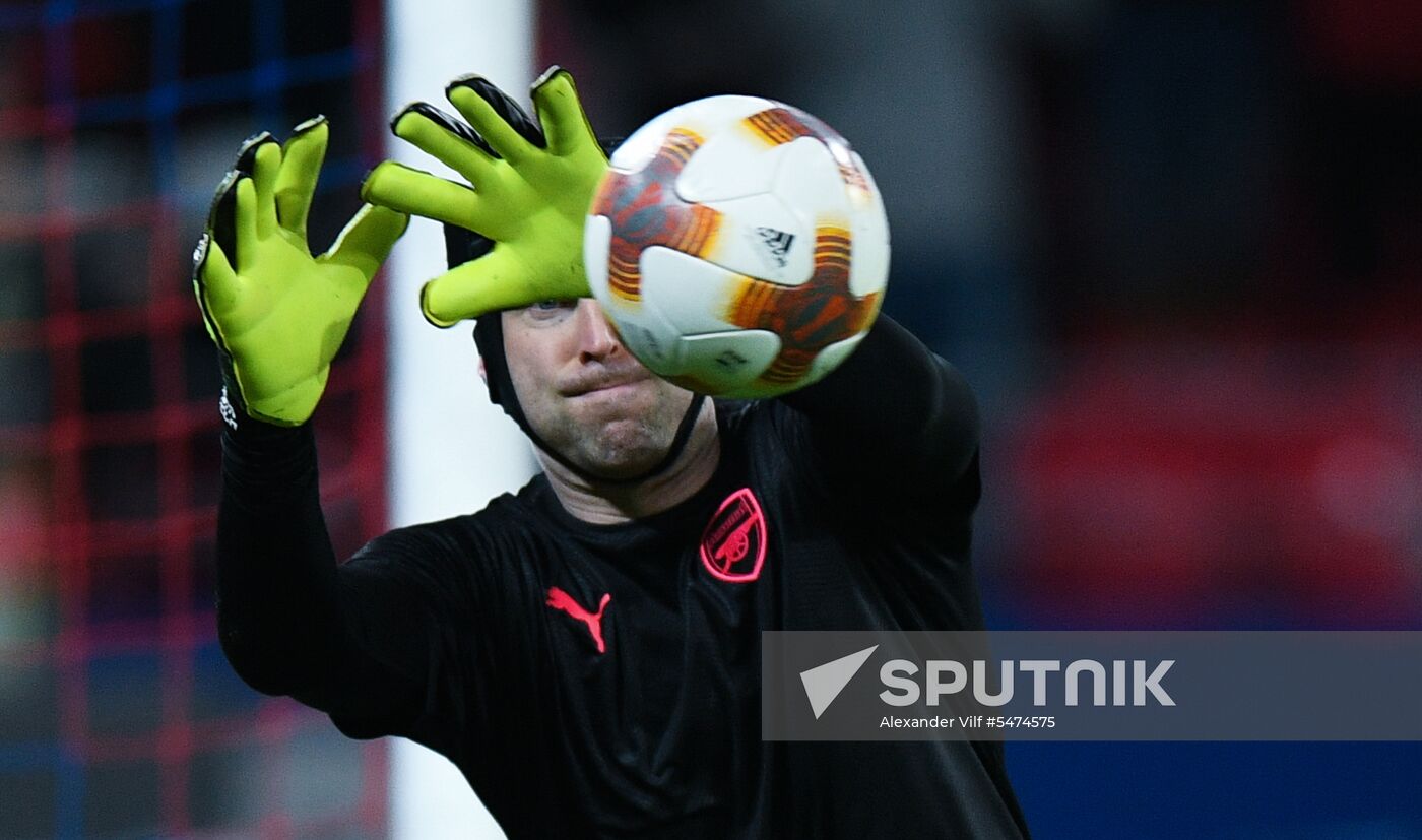 Football. Europa League. CSKA vs. Arsenal