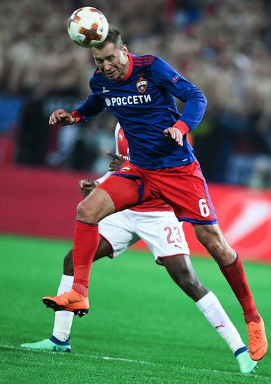 Football. Europa League. CSKA vs. Arsenal