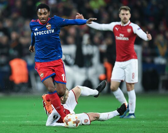 Football. Europa League. CSKA vs. Arsenal