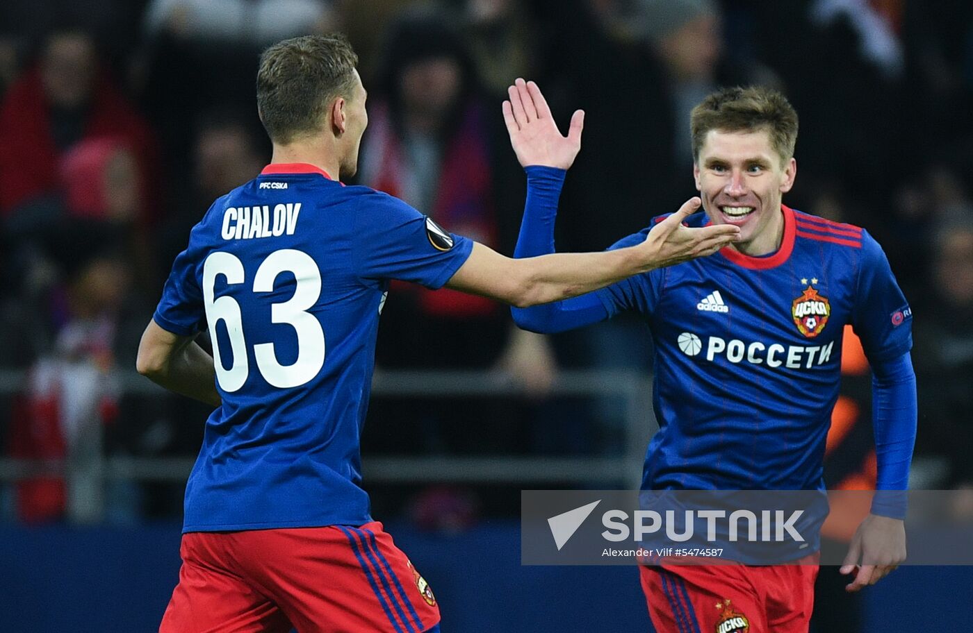 Football. Europa League. CSKA vs. Arsenal