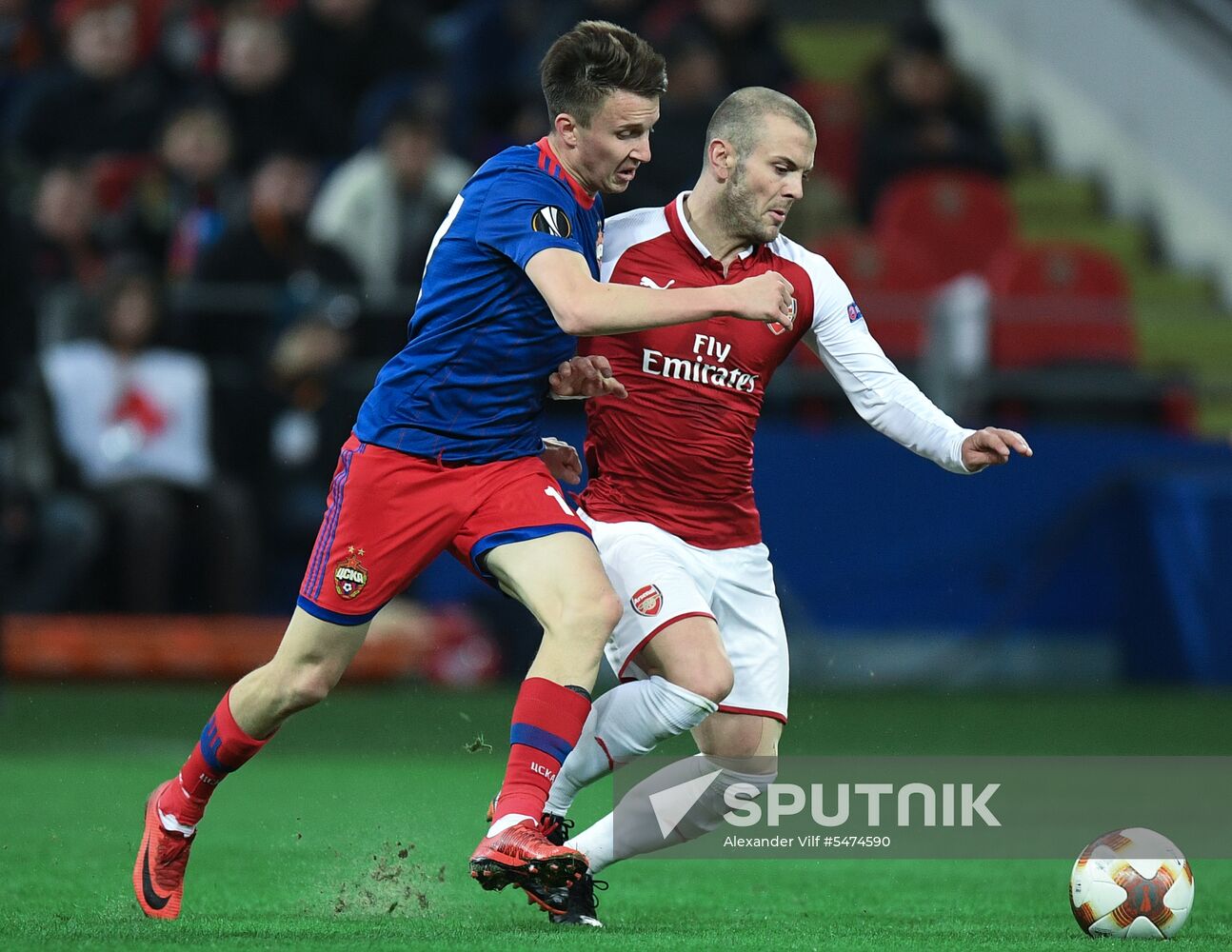 Football. Europa League. CSKA vs. Arsenal