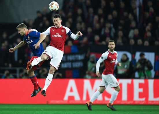 Football. Europa League. CSKA vs. Arsenal