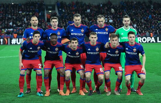 Football. Europa League. CSKA vs. Arsenal