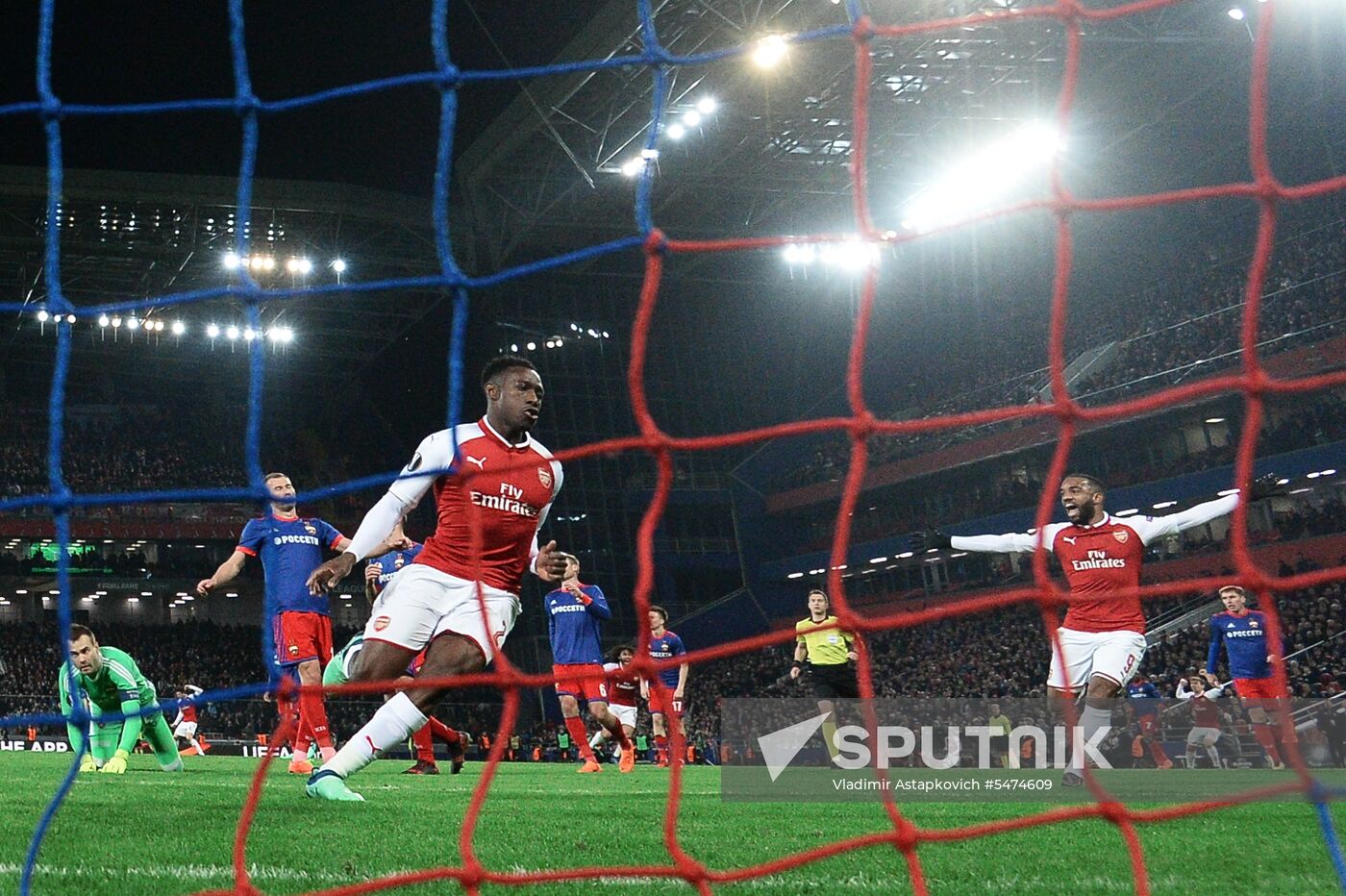 Football. Europa League. CSKA vs. Arsenal