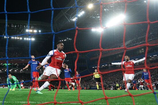 Football. Europa League. CSKA vs. Arsenal