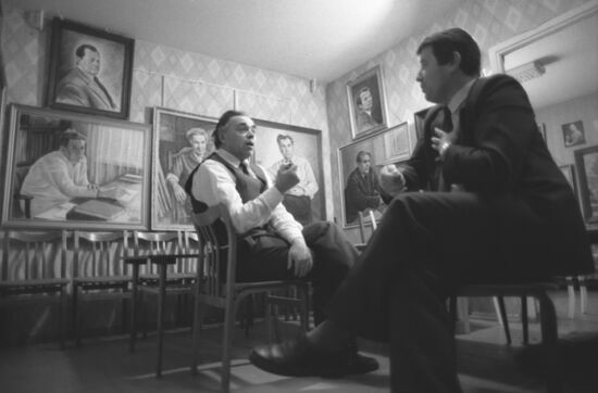 First Secretary of Frunzensky District Committee of Communist Party of Belarus Leonid Radkevich