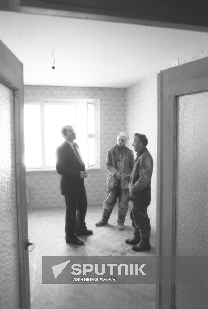 First Secretary of Frunzensky District Committee of Communist Party of Belarus Leonid Radkevich