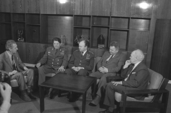 Tenth anniversary of Soviet-Czech space flight