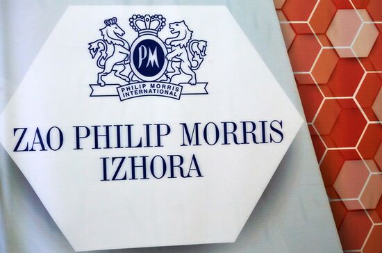 Philip Morris Izhora factory in Leningrad Region
