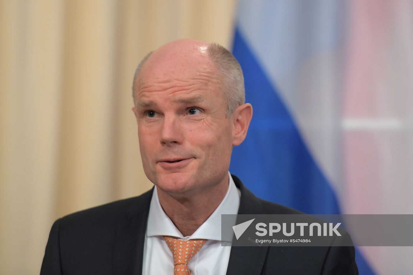 Foreign Minister Sergei  Lavrov meets with Dutch counterpart, Stef Blok
