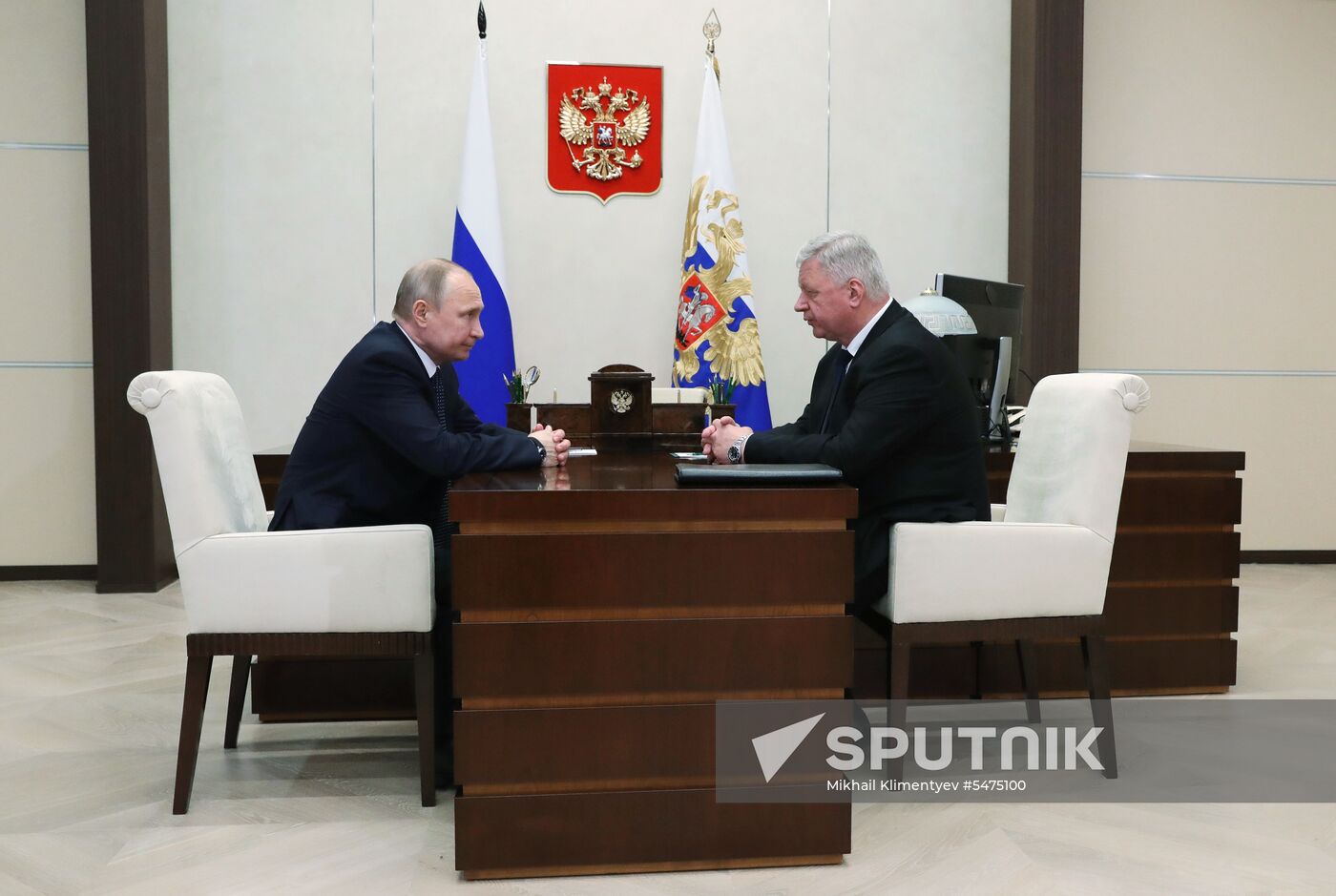 President Putin meets with FNRP head Shmakov