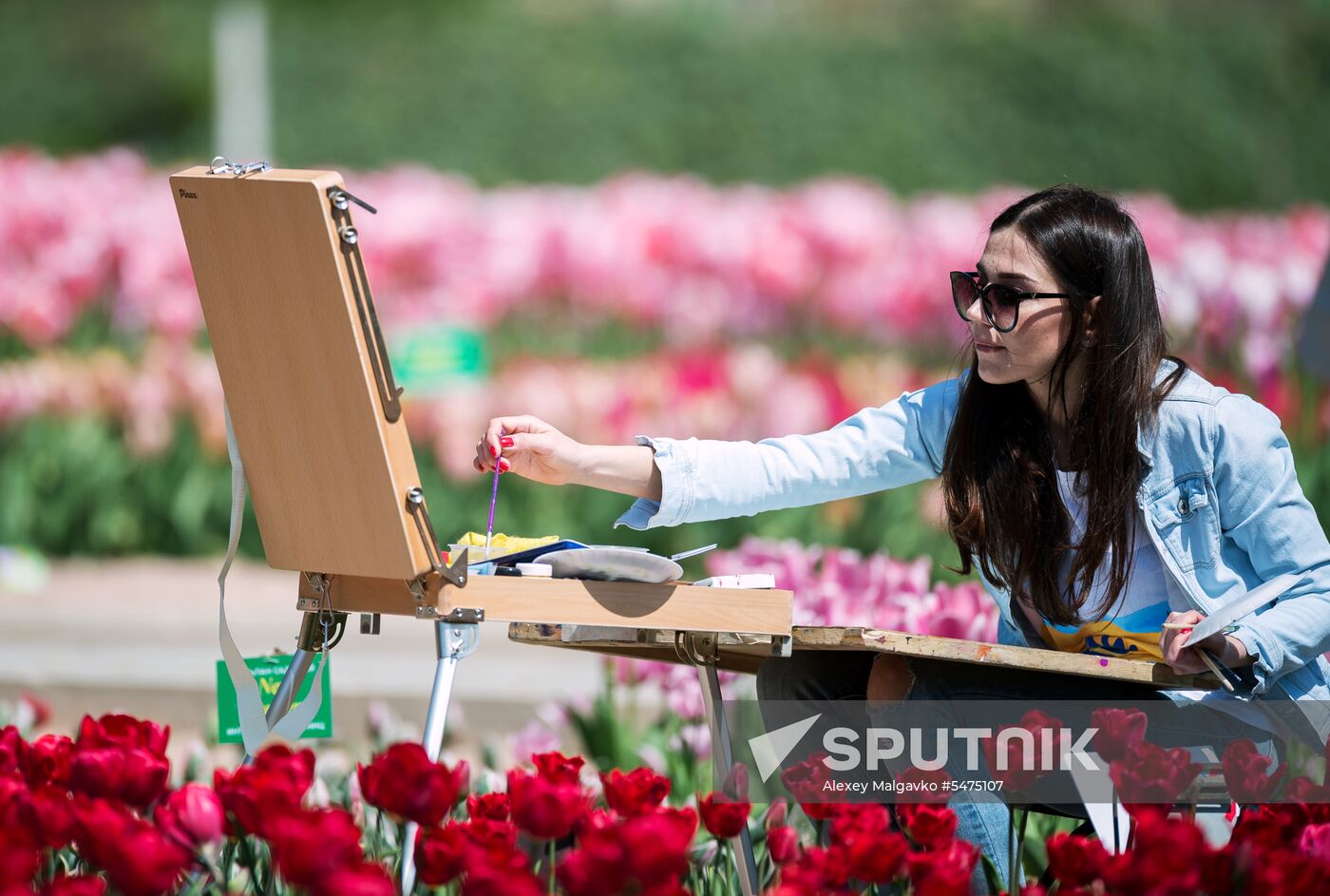 Tulip Parade at Nikitsky Botanical Garden