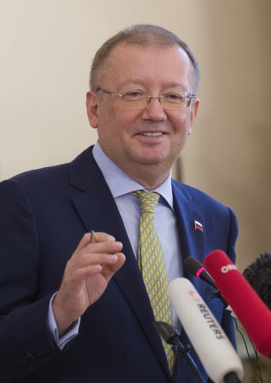 Russian Ambassador to UK Alexander Yakovenko's news conference