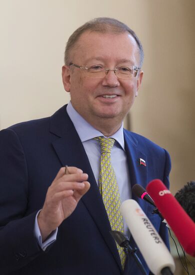Russian Ambassador to UK Alexander Yakovenko's news conference