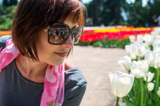 Tulip Parade at Nikitsky Botanical Garden