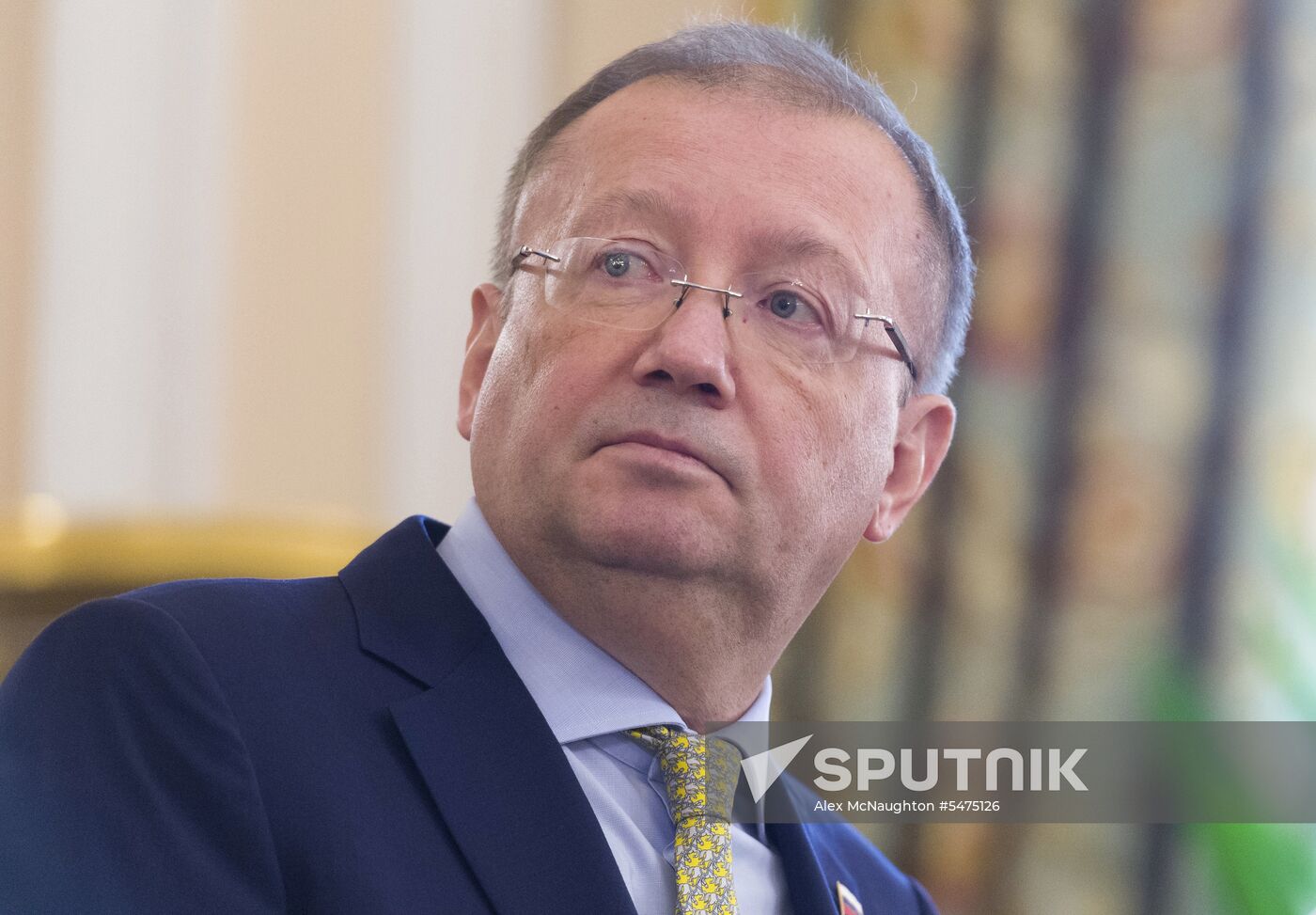 Russian Ambassador to UK Alexander Yakovenko's news conference