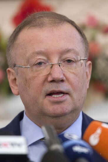 Russian Ambassador to UK Alexander Yakovenko's news conference
