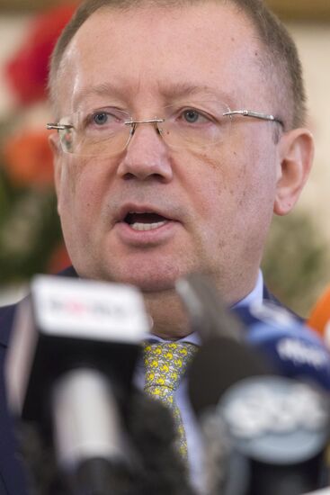 Russian Ambassador to UK Alexander Yakovenko's news conference