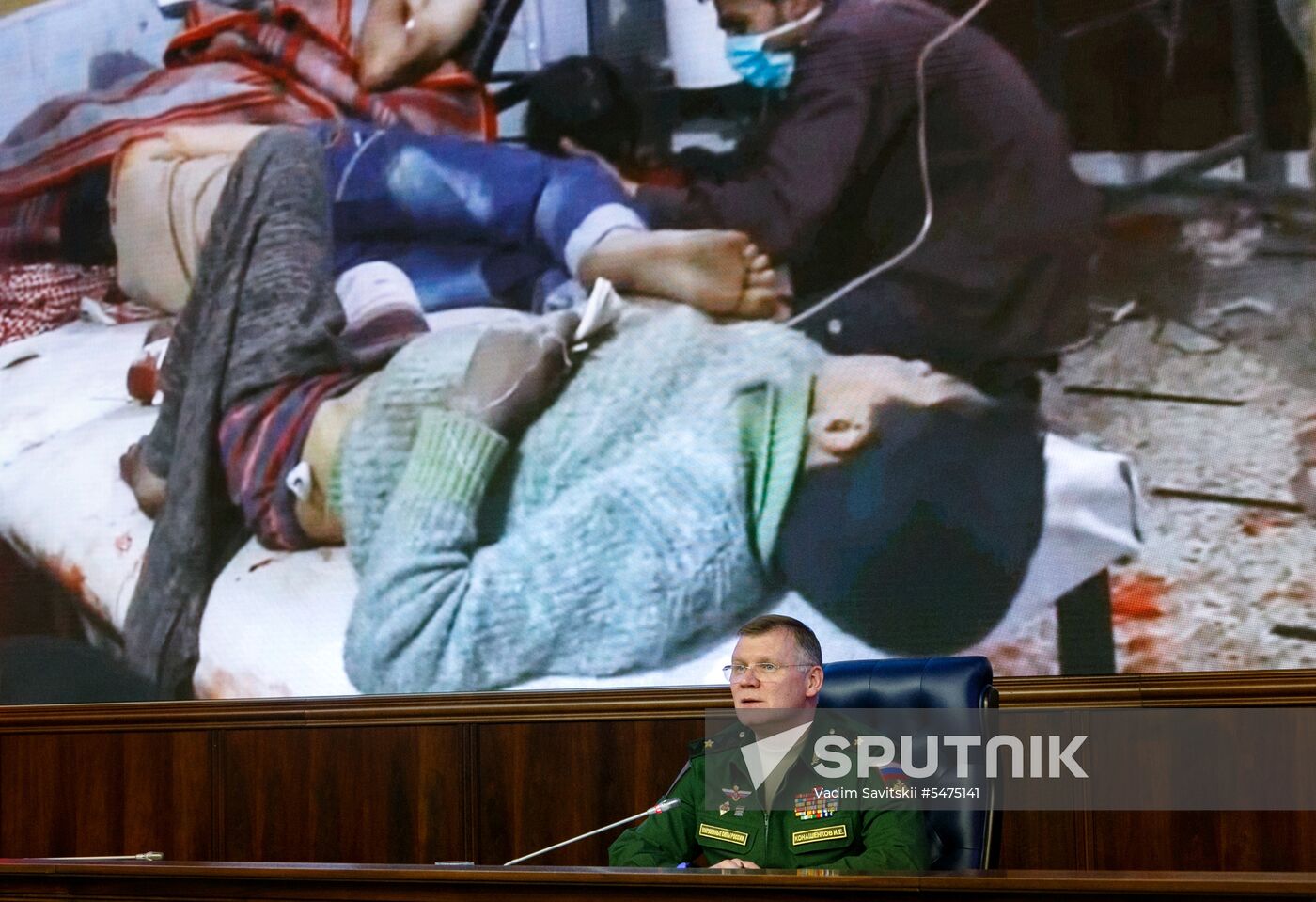 Defense Ministry's briefing on situation in Syria