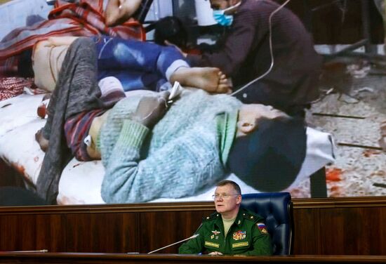 Defense Ministry's briefing on situation in Syria