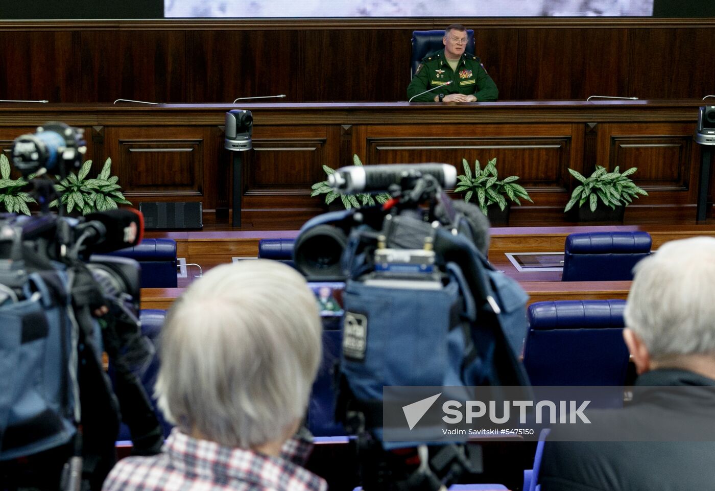 Defense Ministry's briefing on situation in Syria