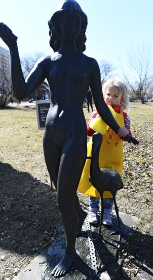 Volunteer clean-up day in Moscow