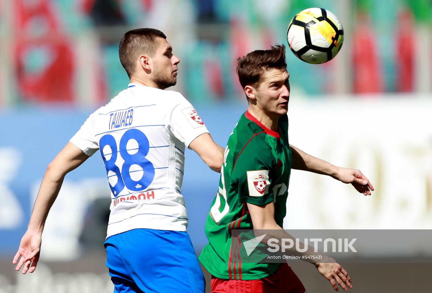 Football. Russian Football Premier League. Dynamo vs. Lokomotiv
