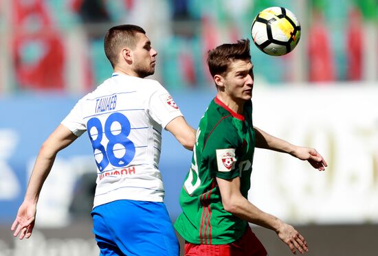 Football. Russian Football Premier League. Dynamo vs. Lokomotiv