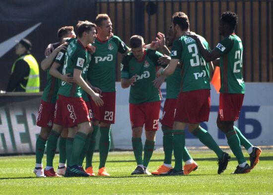 Football. Russian Football Premier League. Dynamo vs. Lokomotiv