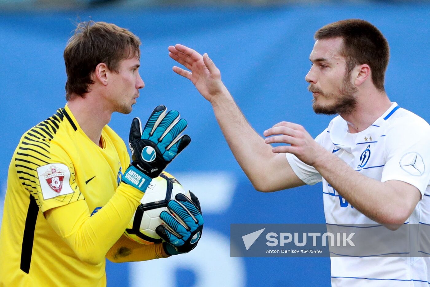Football. Russian Football Premier League. Dynamo vs. Lokomotiv