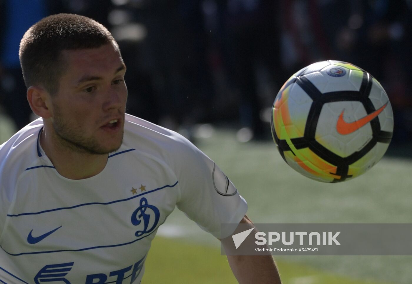 Football. Russian Football Premier League. Dynamo vs. Lokomotiv