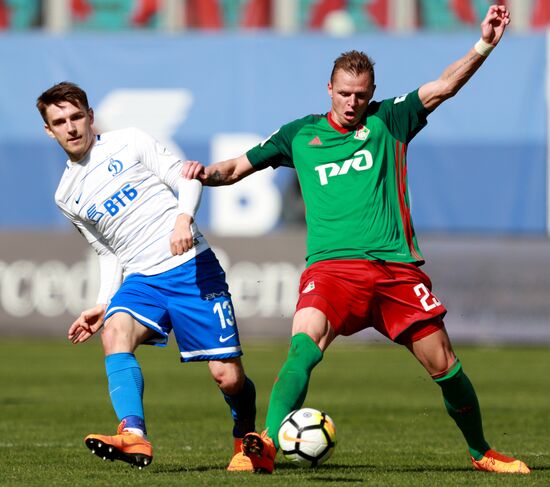 Football. Russian Football Premier League. Dynamo vs. Lokomotiv