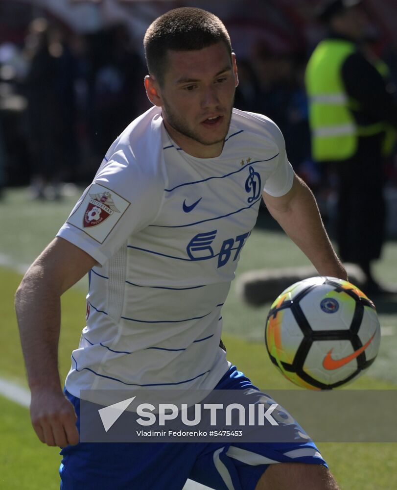 Football. Russian Football Premier League. Dynamo vs. Lokomotiv