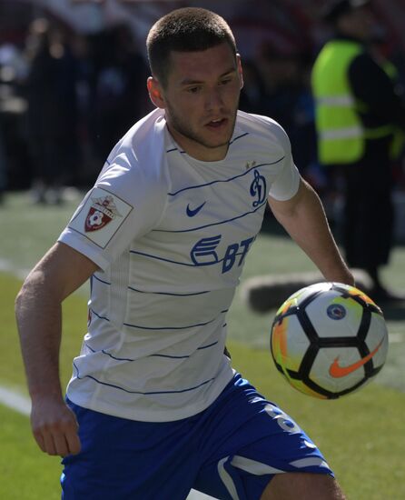 Football. Russian Football Premier League. Dynamo vs. Lokomotiv