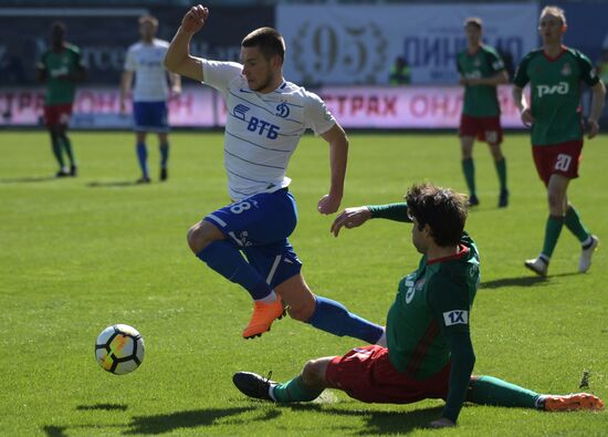 Football. Russian Football Premier League. Dynamo vs. Lokomotiv