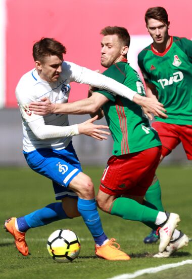 Football. Russian Football Premier League. Dynamo vs. Lokomotiv