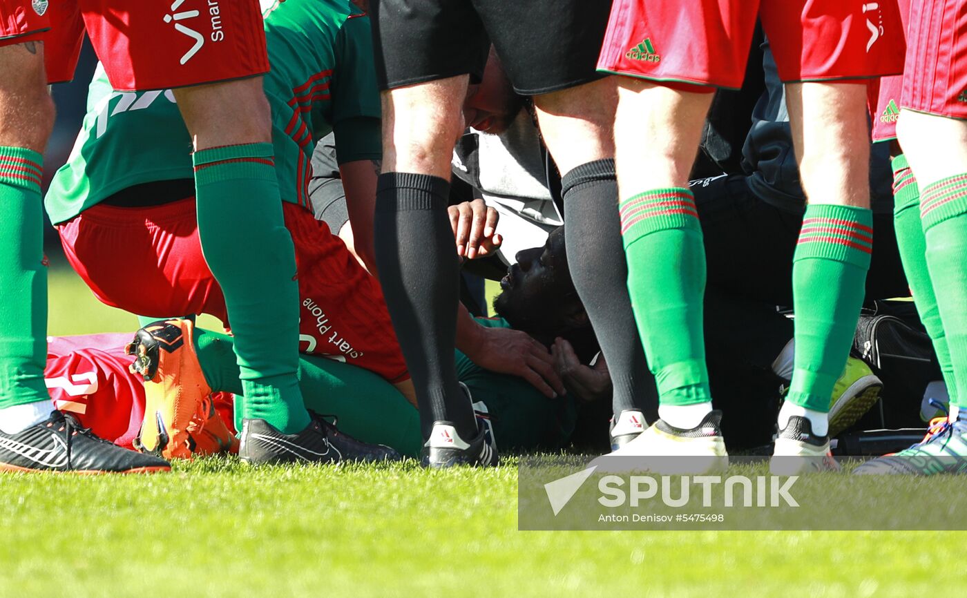 Football. Russian Football Premier League. Dynamo vs. Lokomotiv