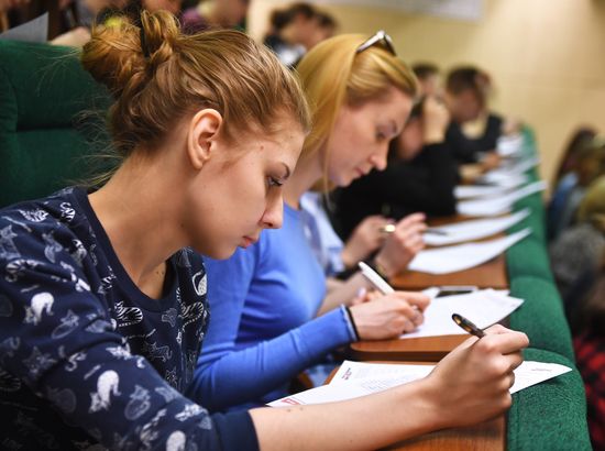 Total Dictation in Russia