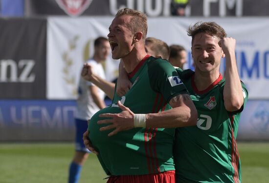 Football. Russian Football Premier League. Dynamo vs. Lokomotiv
