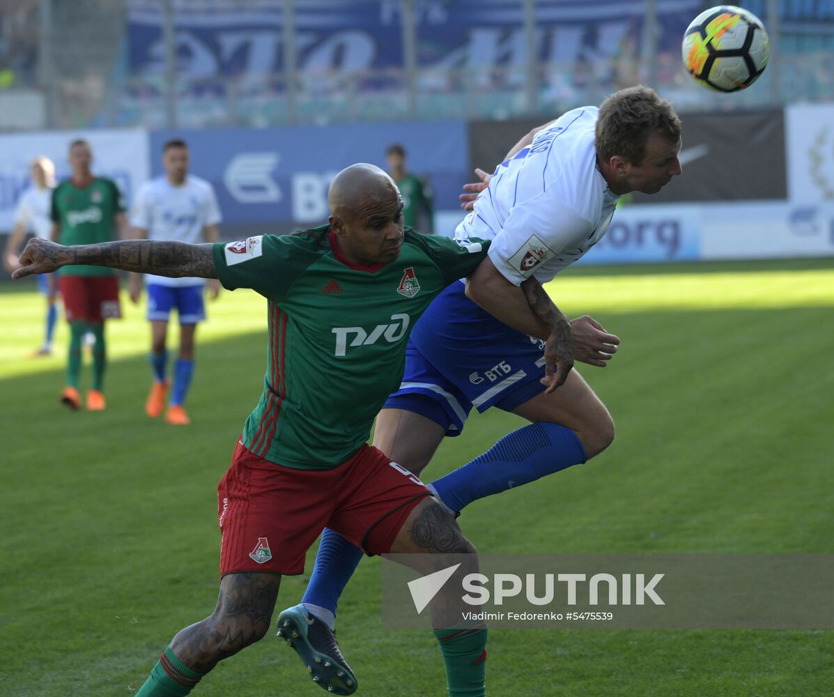 Football. Russian Football Premier League. Dynamo vs. Lokomotiv