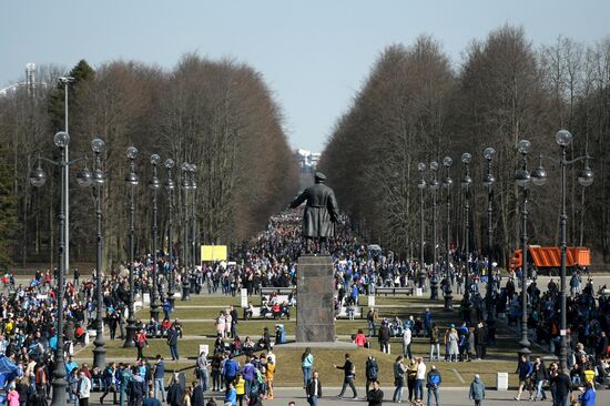 Football. Russian Premier League. Zenit vs. Anzhi