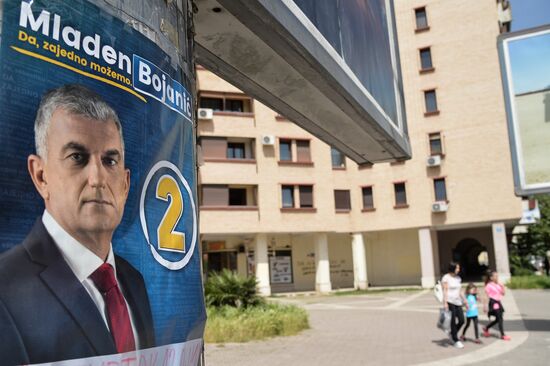 Presidential election campaign in Montenegro