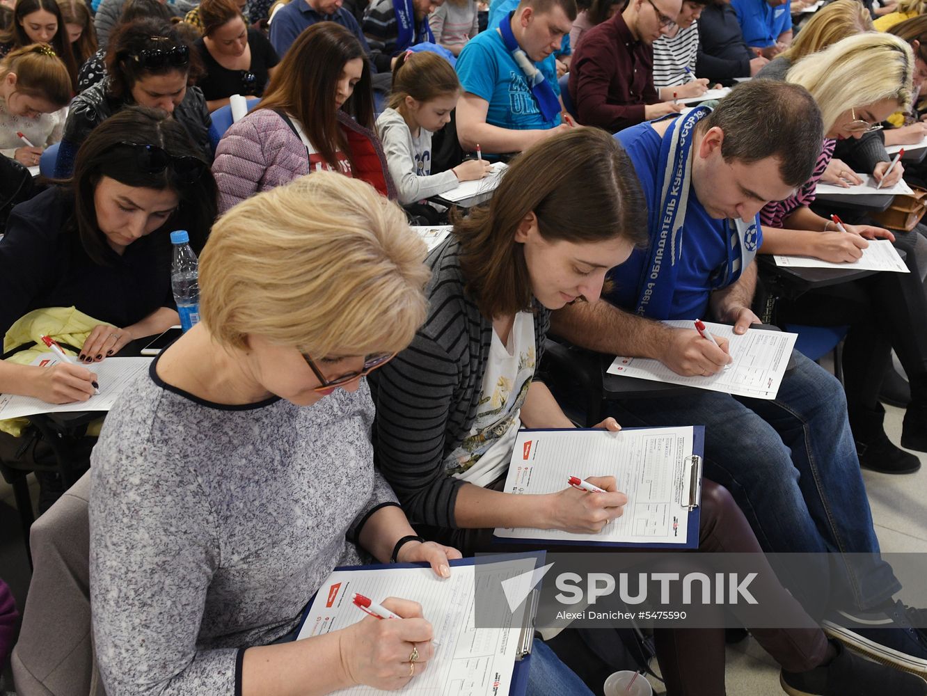 Total Dictation in Russia