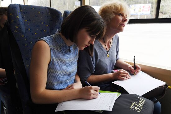 Total Dictation in Russia