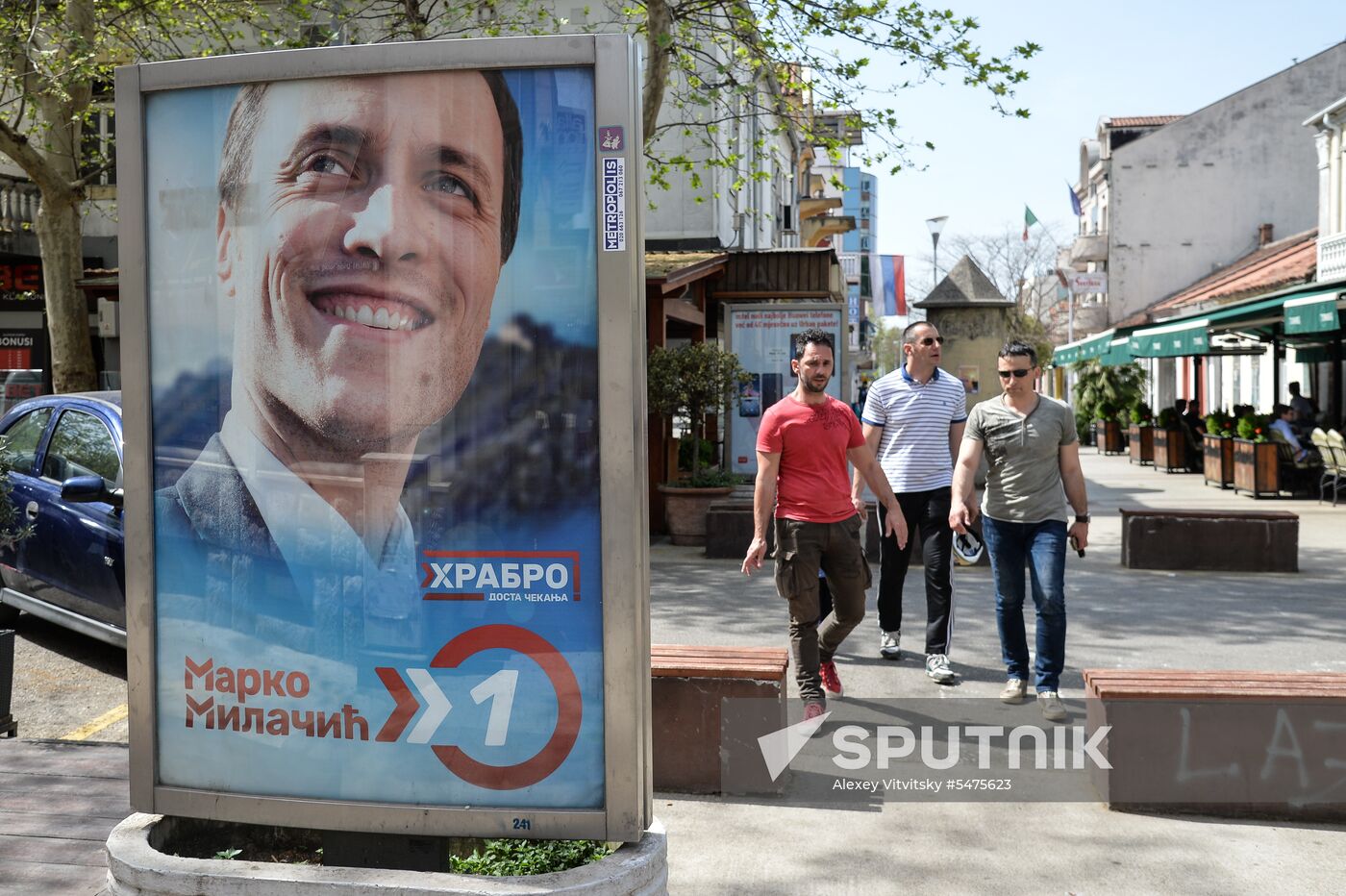 Presidential election campaign in Montenegro